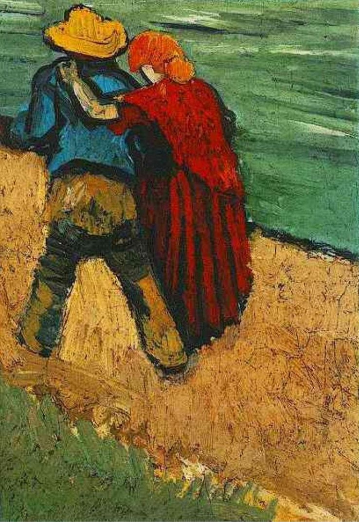 Two Lovers by Vincent van Gogh